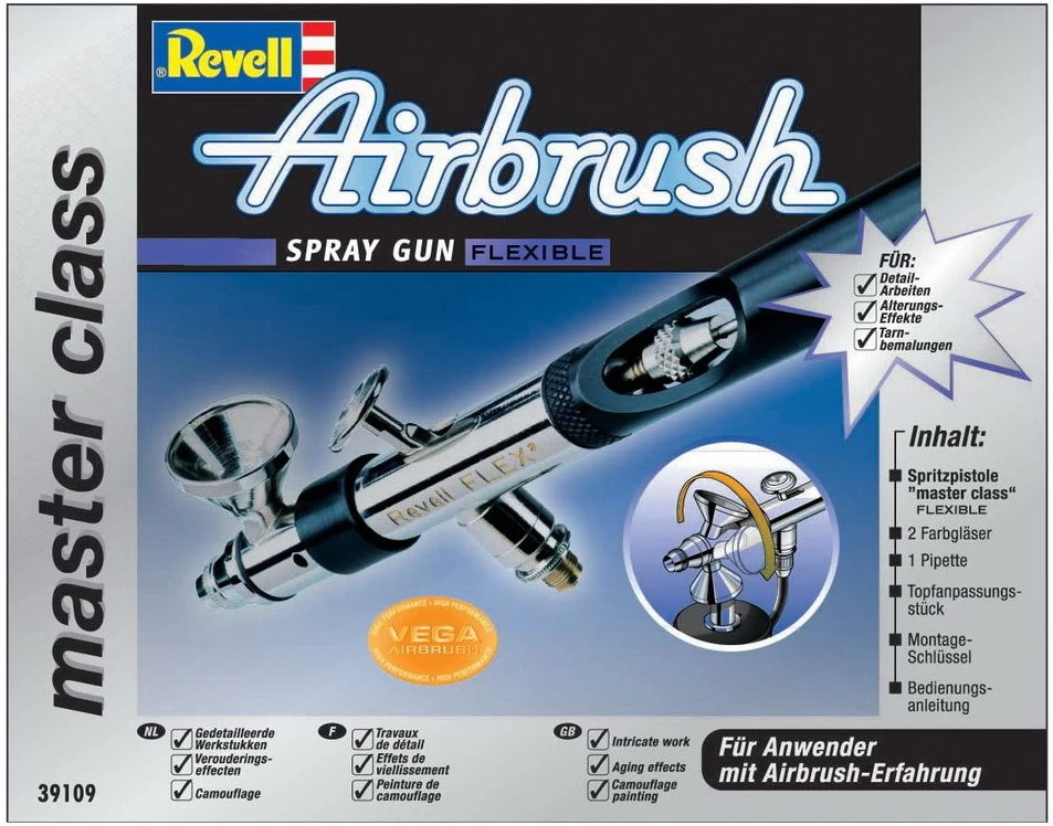 Revell 39109 Airbrush Spritzpistole Master Class (Flexible) 3 Revell 39109 Airbrush Spritzpistole Master Class (Flexible)