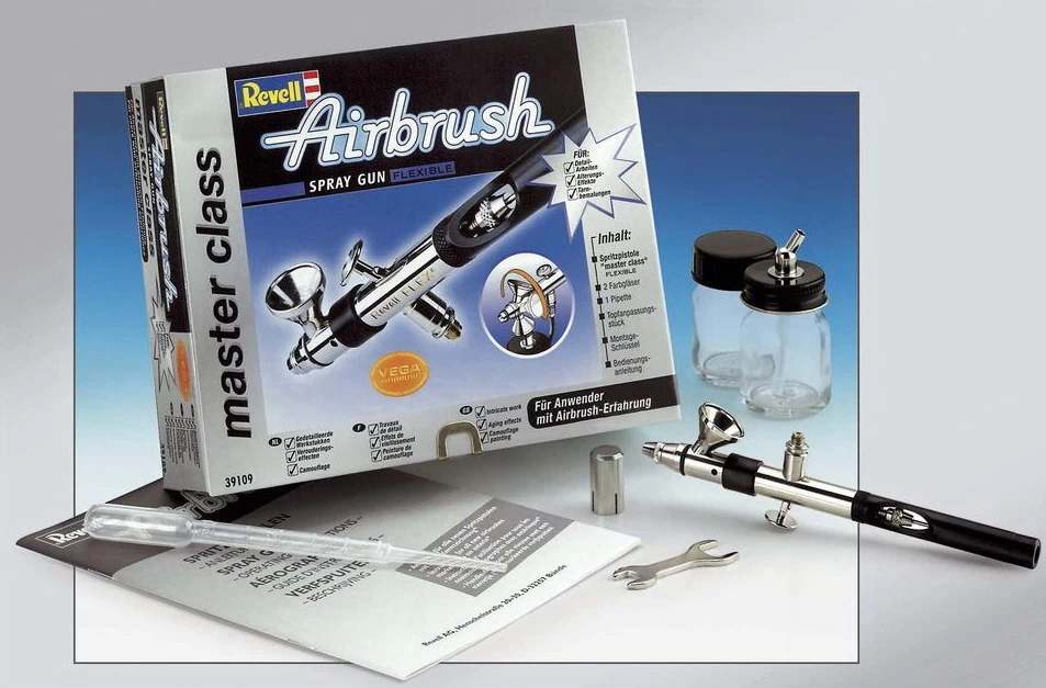 Revell 39109 Airbrush Spritzpistole Master Class (Flexible) 4 Revell 39109 Airbrush Spritzpistole Master Class (Flexible) – Bild 2
