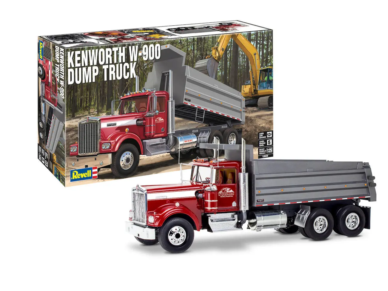 Revell 12628 - Kenworth W-900 Dump Truck 5 Revell 12628 - Kenworth W-900 Dump Truck – Bild 3