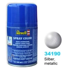 Revell Spray Farbe 34190 - Silber, Metallic