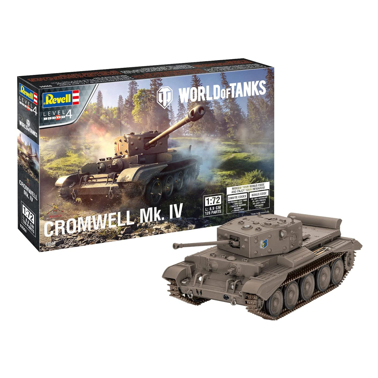 Revell 03504 - Cromwell Mk IV World Of Tanks 5 Revell 03504 - Cromwell Mk IV World Of Tanks – Bild 3