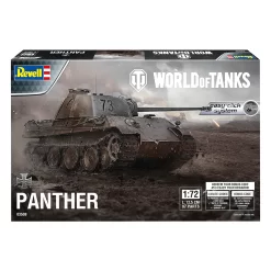 Revell 03509 -Panther Ausf D - World Of Tanks Easy-click -Revell revell03509 panther ausf d world of tanks easy click 2