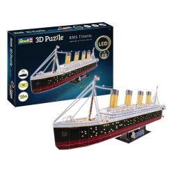 Revell 00154 - RMS Titanic - LED Edition 3D Puzzle -Revell rms titanic led edition revell 00154