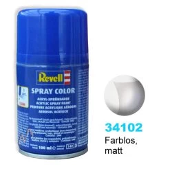 Revell Spray Farbe 34102 - Farblos Matt