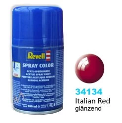 Revell Spray Farbe 34134 - Italian Red Glänzend